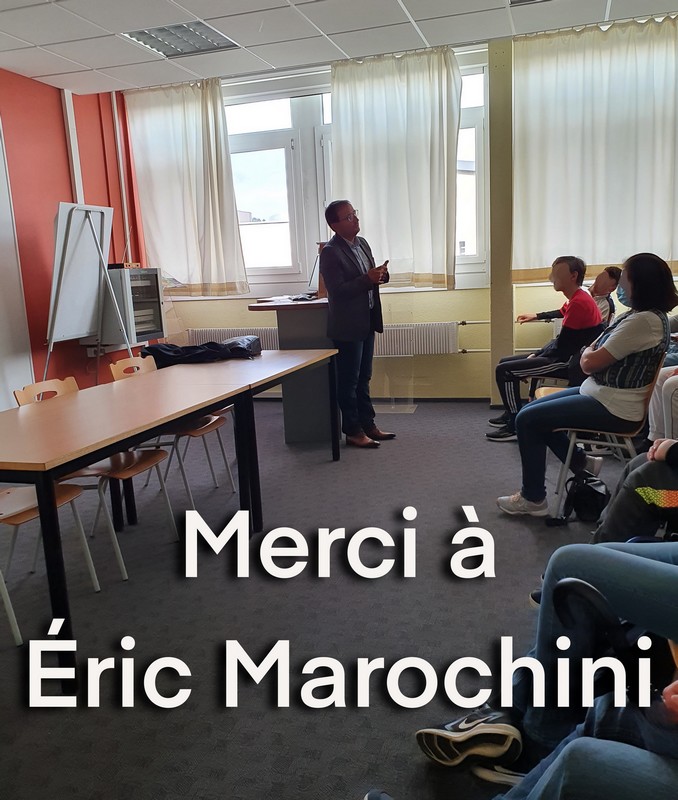 Un enfant de la vallée, Eric Marochini à la rencontre de nos élèves